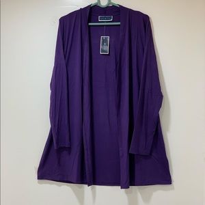 Women brand new winter wear front open cardigan sweater long sleeve size large